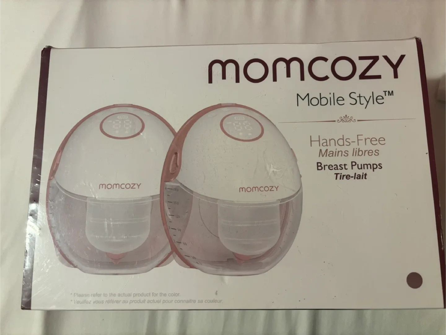 Momcozy Mobile Style Hands-Free Breast Pump - Cozy Red thumbnail