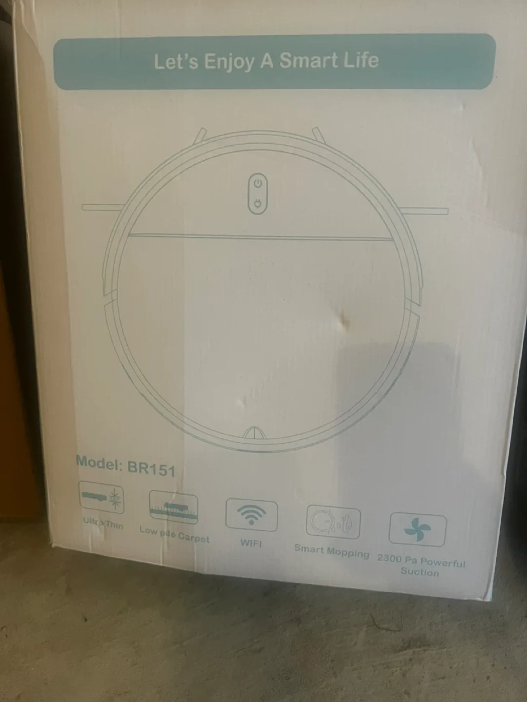 PRETTYCARE BR151 Robot Vacuum Cleaner - New in Box thumbnail