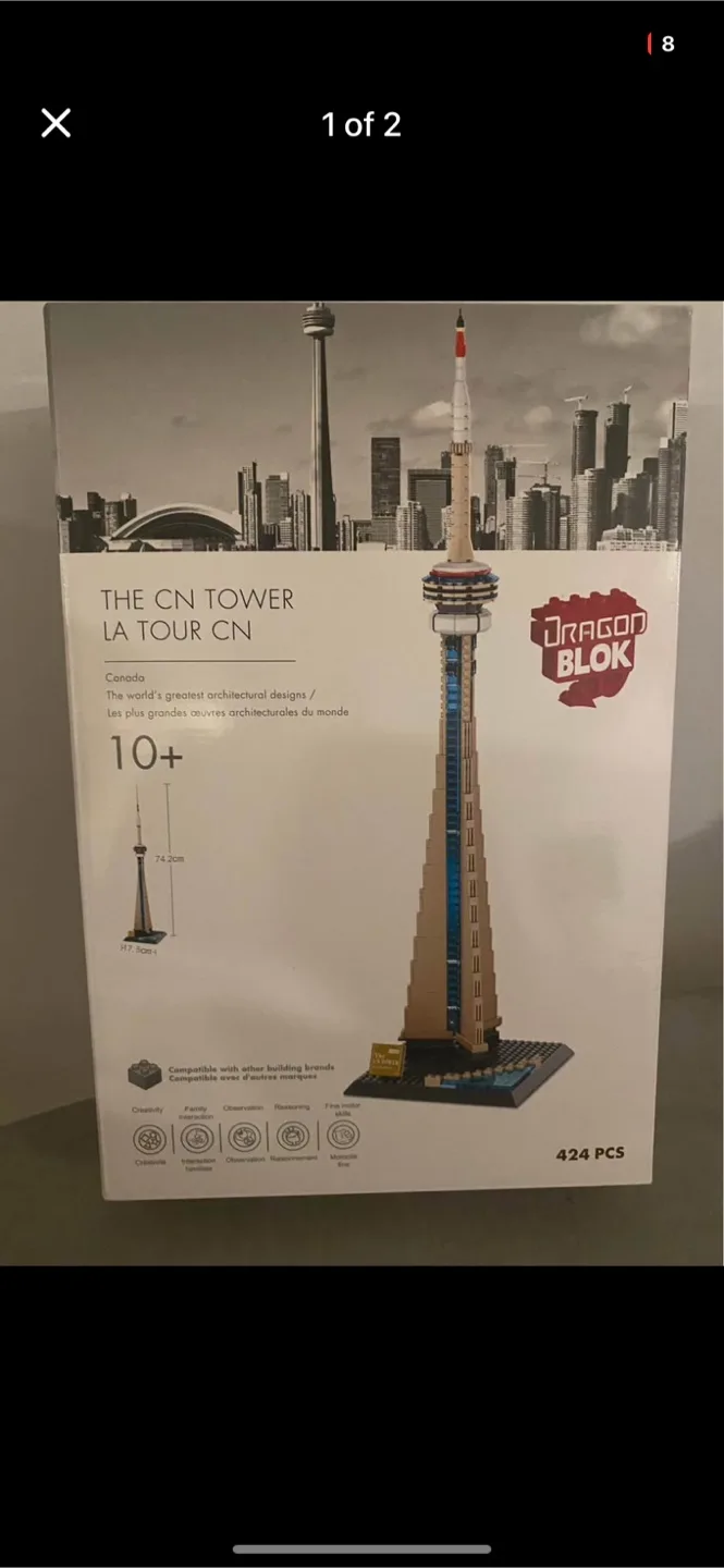 Dragon blok cn tower brand new sealed thumbnail