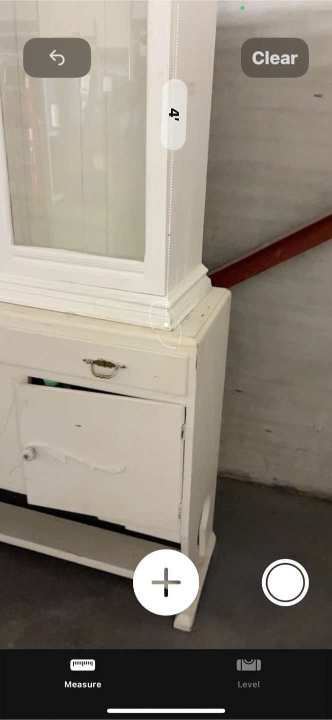 Antique White China Cabinet - photo 5