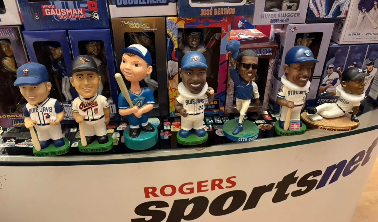Over 60  Blue Jays Bobbleheads for sale image indicator(3)