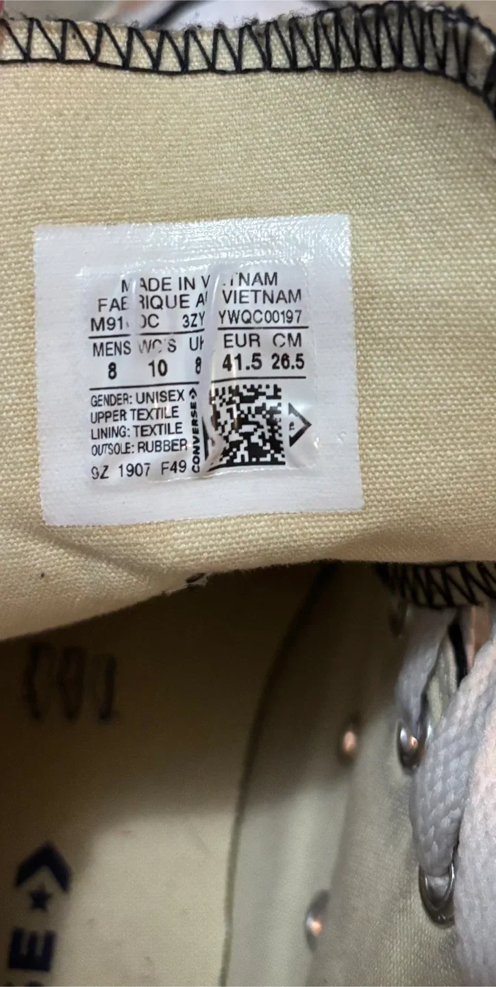 Converse All Star High Top - Black - Men's 8/Women's 10 image indicator(4)