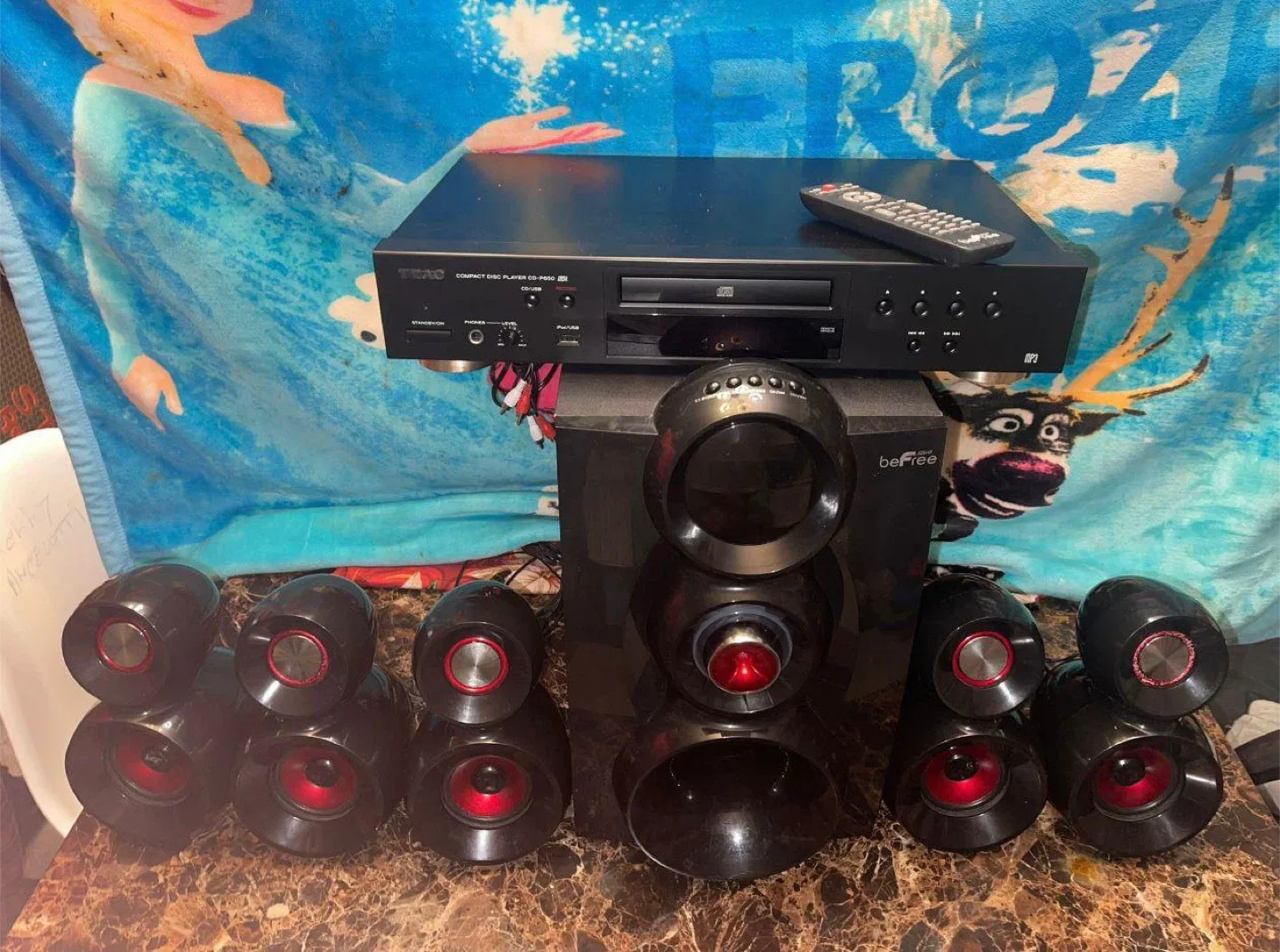 Teac CD-P880 CD Player & beFree Sound System image indicator(5)