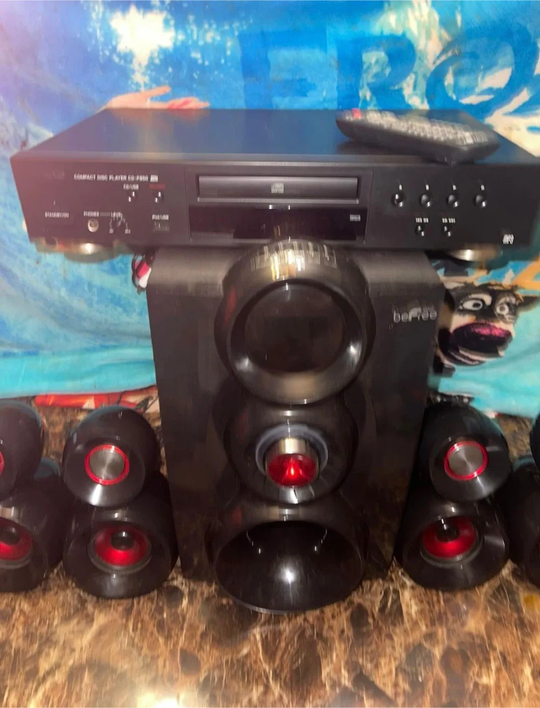 Teac CD-P880 CD Player & beFree Sound System image indicator(4)