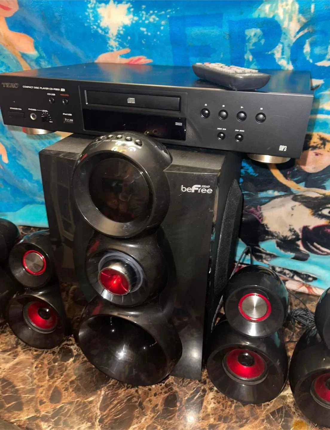 Teac CD-P880 CD Player & beFree Sound System image indicator(2)