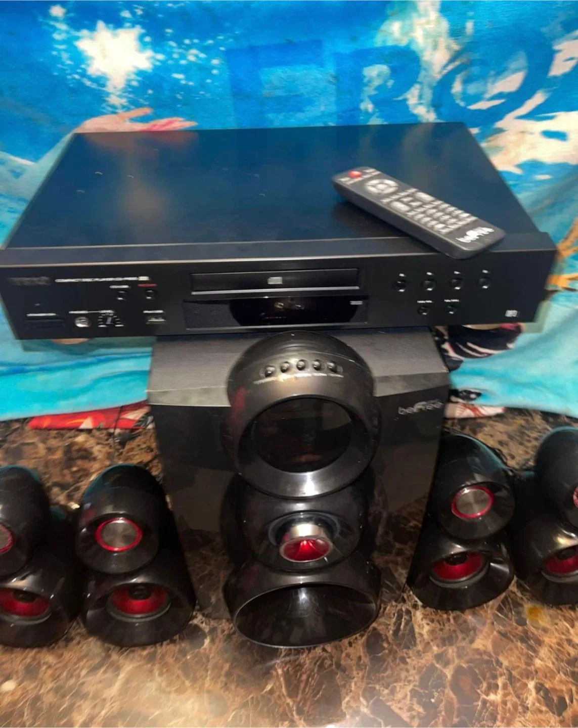 Teac CD-P880 CD Player & beFree Sound System