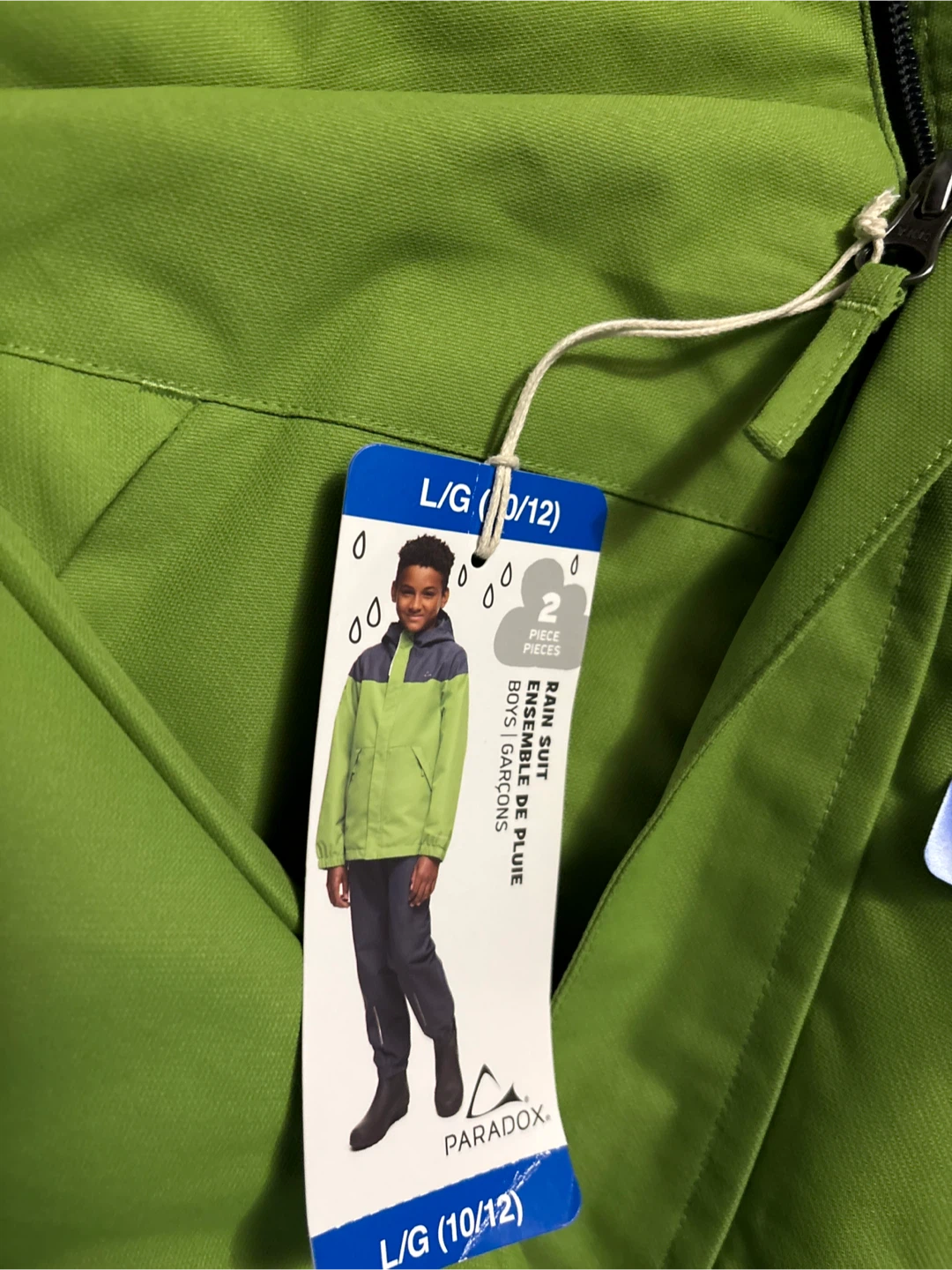 Paradox Boys' Rain Suit - Size L (10/12) - photo 2