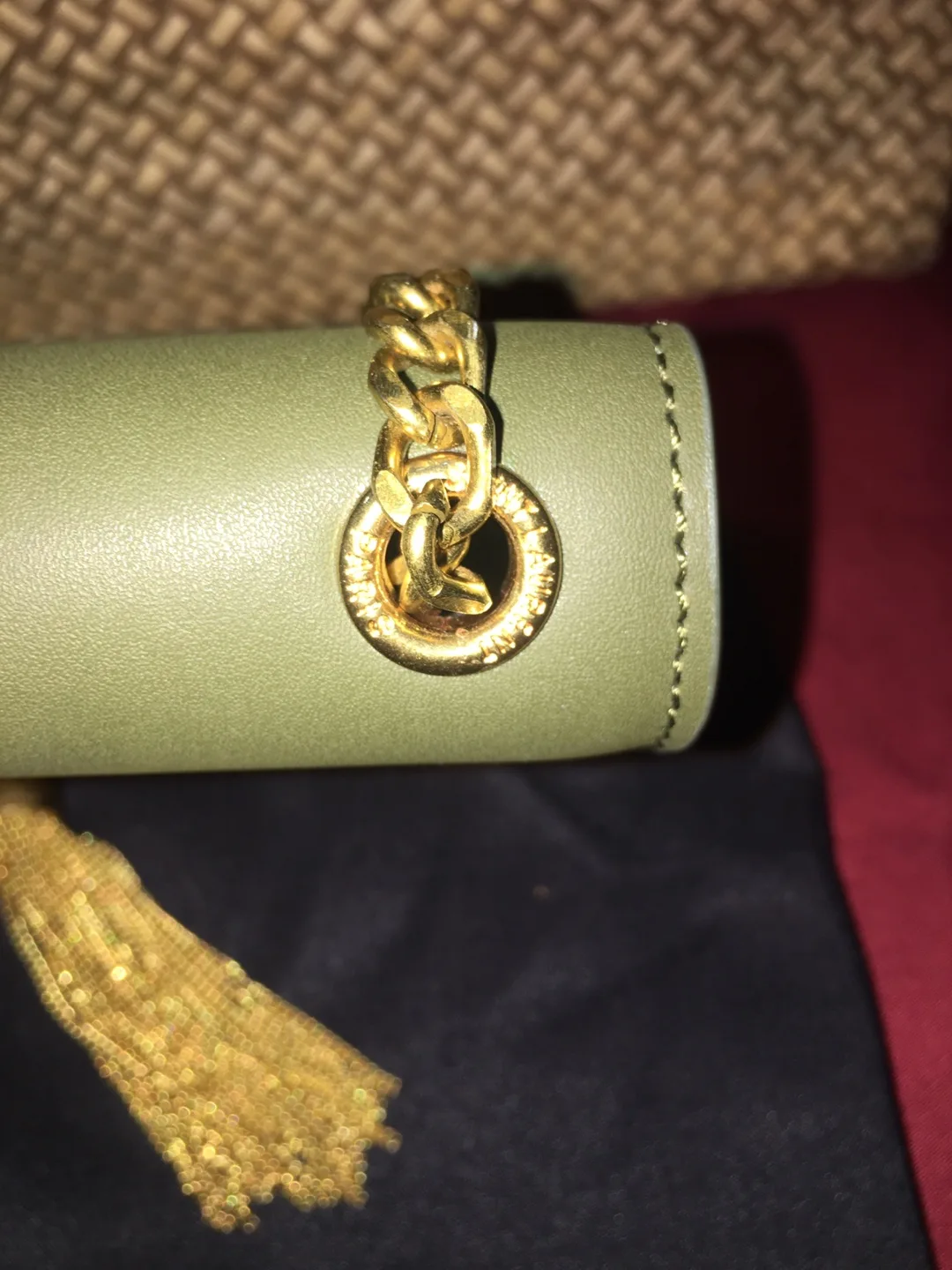 Saint Laurent Paris Olive Green Handbag image indicator(4)