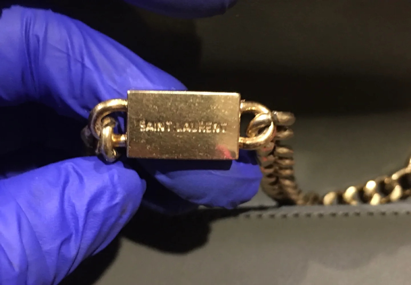 Saint Laurent Paris Olive Green Handbag image indicator(6)