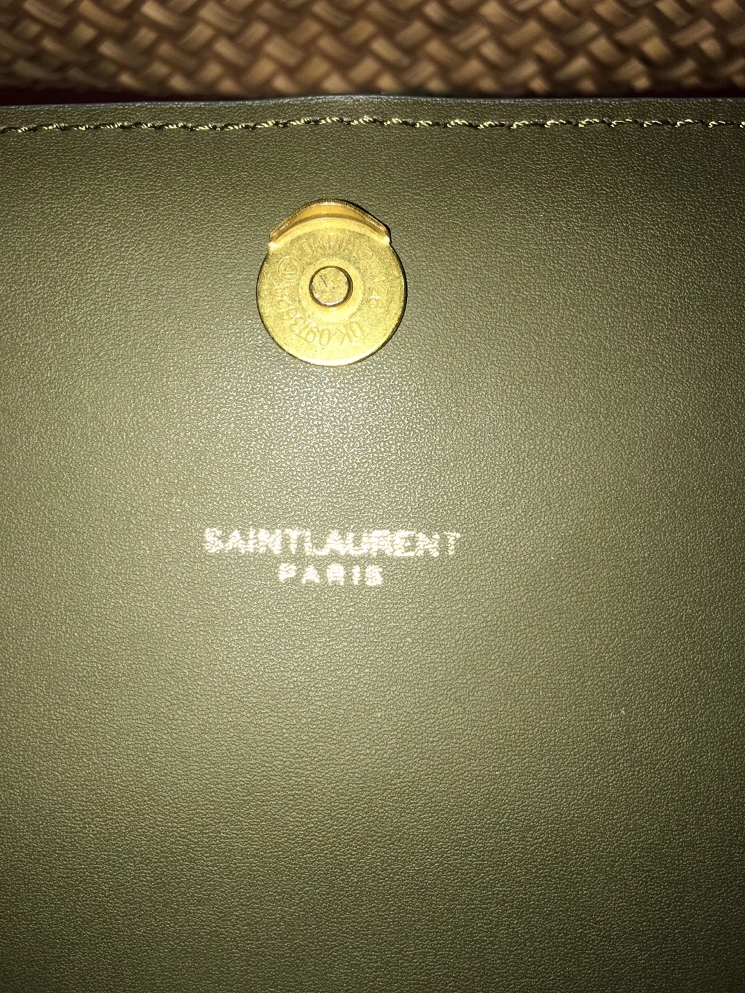 Saint Laurent Paris Olive Green Handbag image indicator(5)