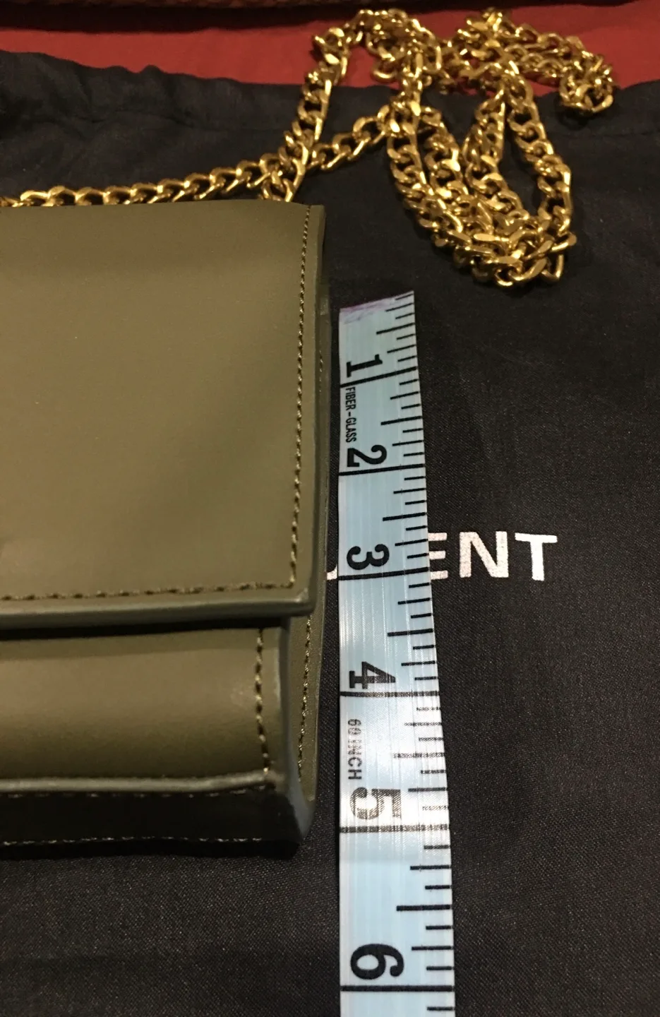 Saint Laurent Paris Olive Green Handbag image indicator(10)