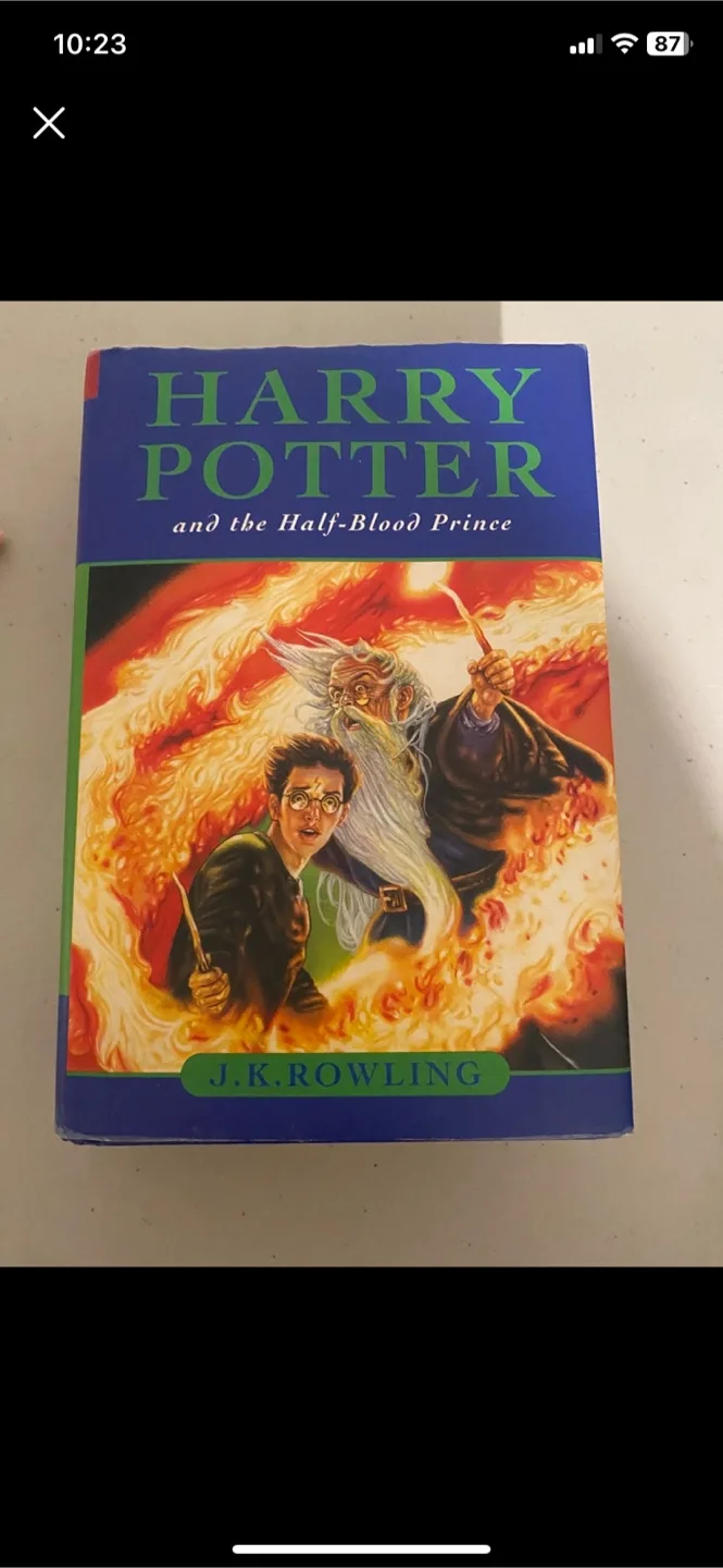Harry Potter and the Half-Blood Prince by J.K. Rowling thumbnail