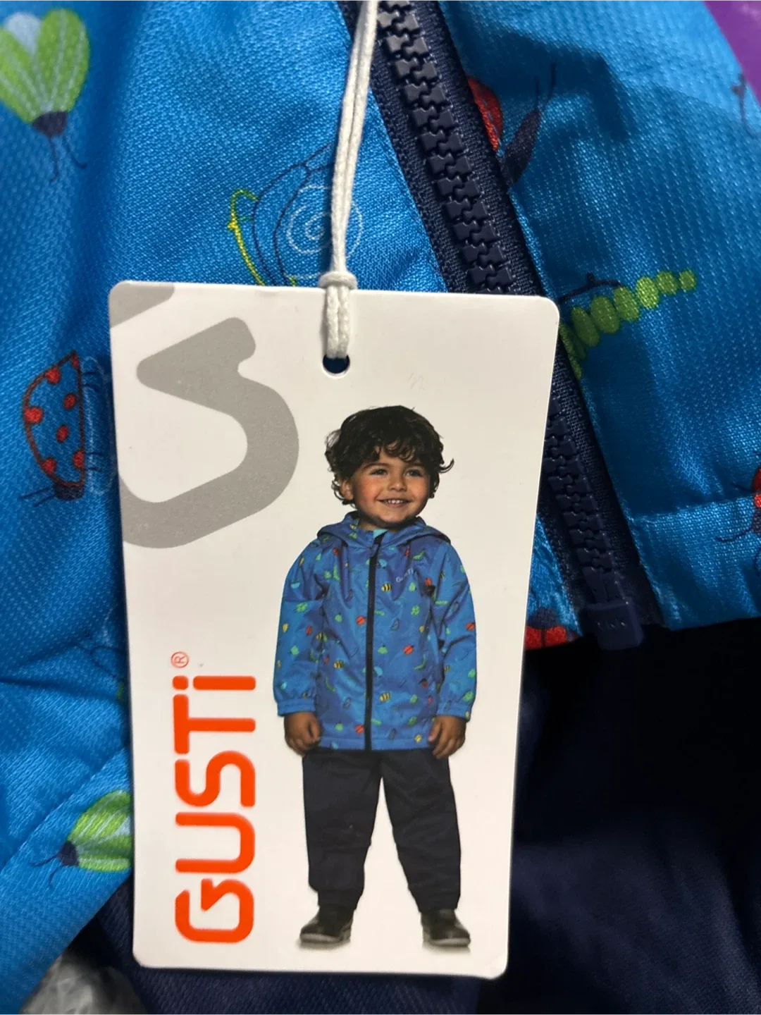 Gusti 24M Blue Rain Jacket & Pants Set - New image indicator(2)