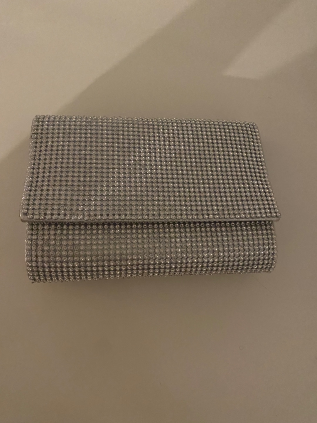 Silver Rhinestone Clutch - photo 2