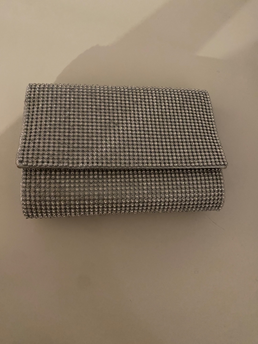 Silver Rhinestone Clutch - photo 3