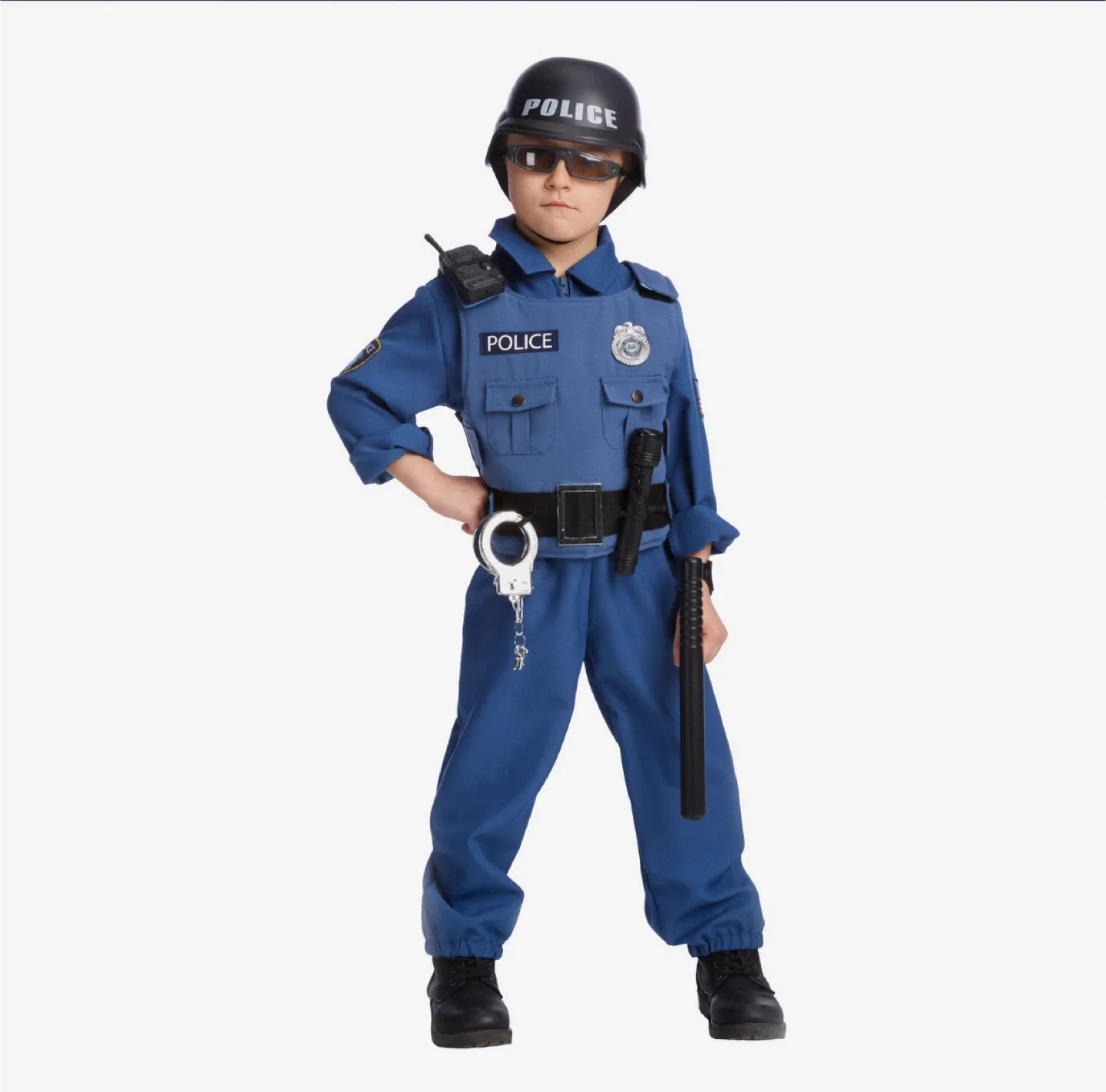 🚨👮 KIDS POLICE HALLOWEEN COSTUME – $20 FIRM 👮🚨 thumbnail