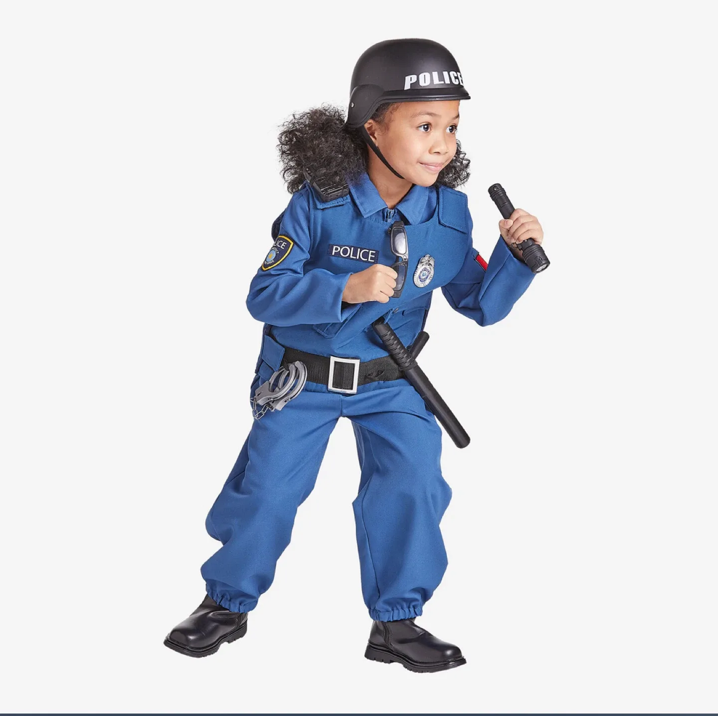 🚨👮 KIDS POLICE HALLOWEEN COSTUME – $20 FIRM 👮🚨 image indicator(2)