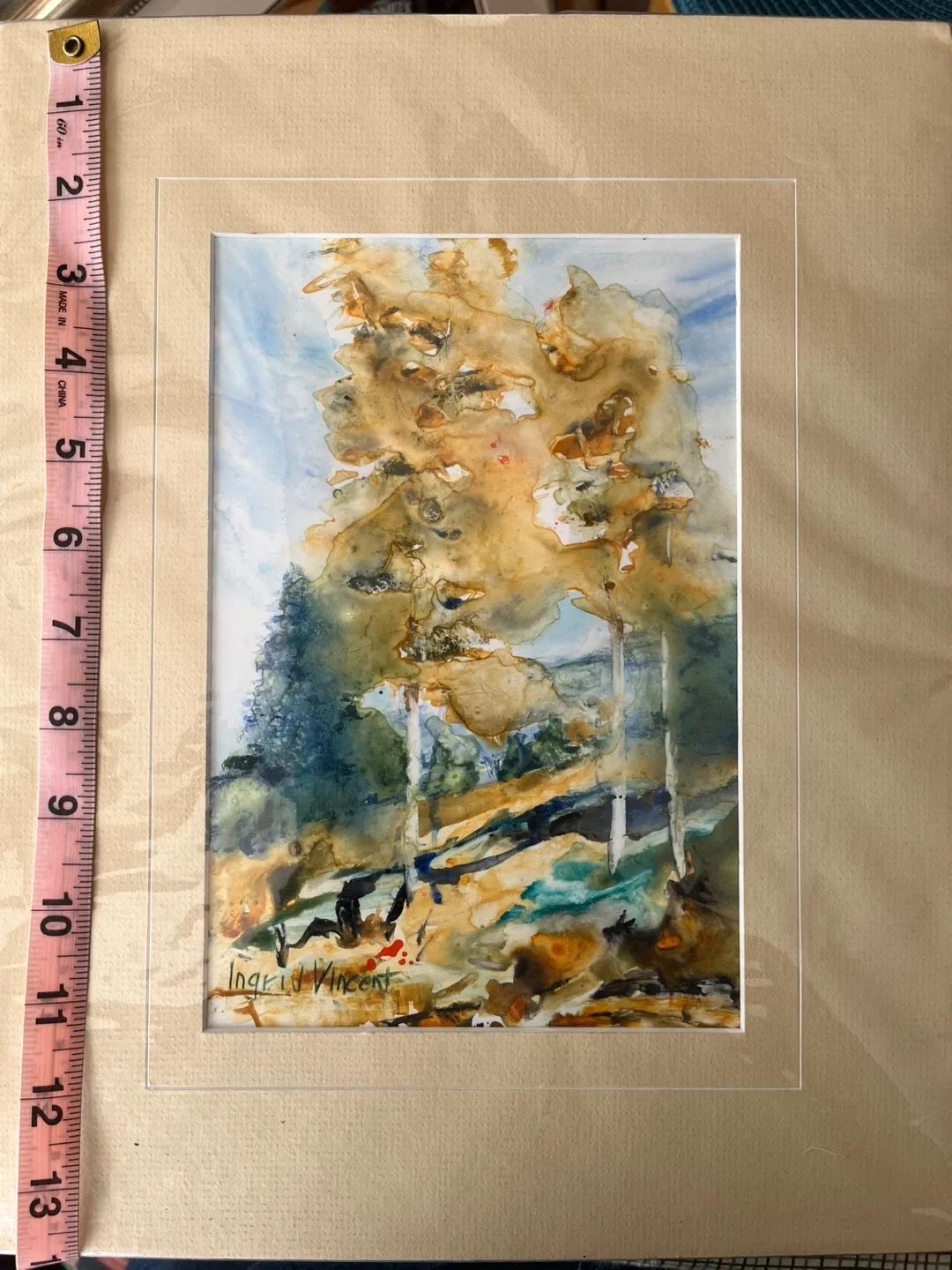 Art-Original Art- Ingrid Vincent Watercolour Painting image indicator(2)