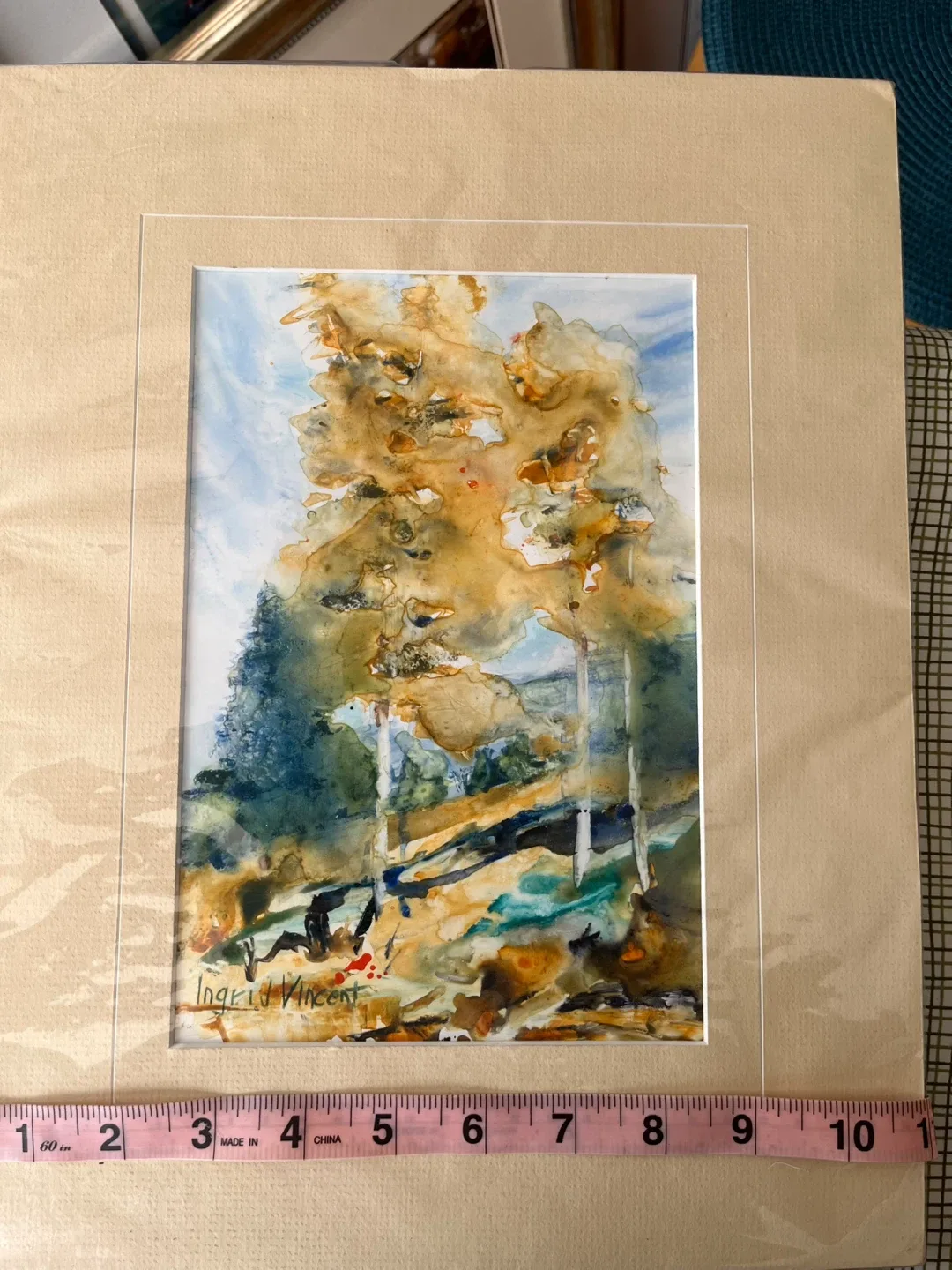 Art-Original Art- Ingrid Vincent Watercolour Painting image indicator(3)