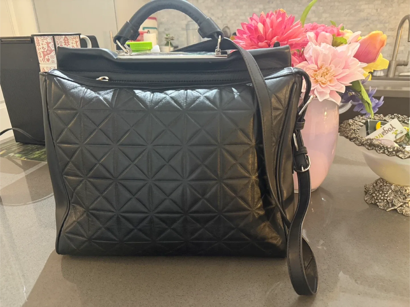 3.1 Phillip Lim Black Leather Handbag thumbnail