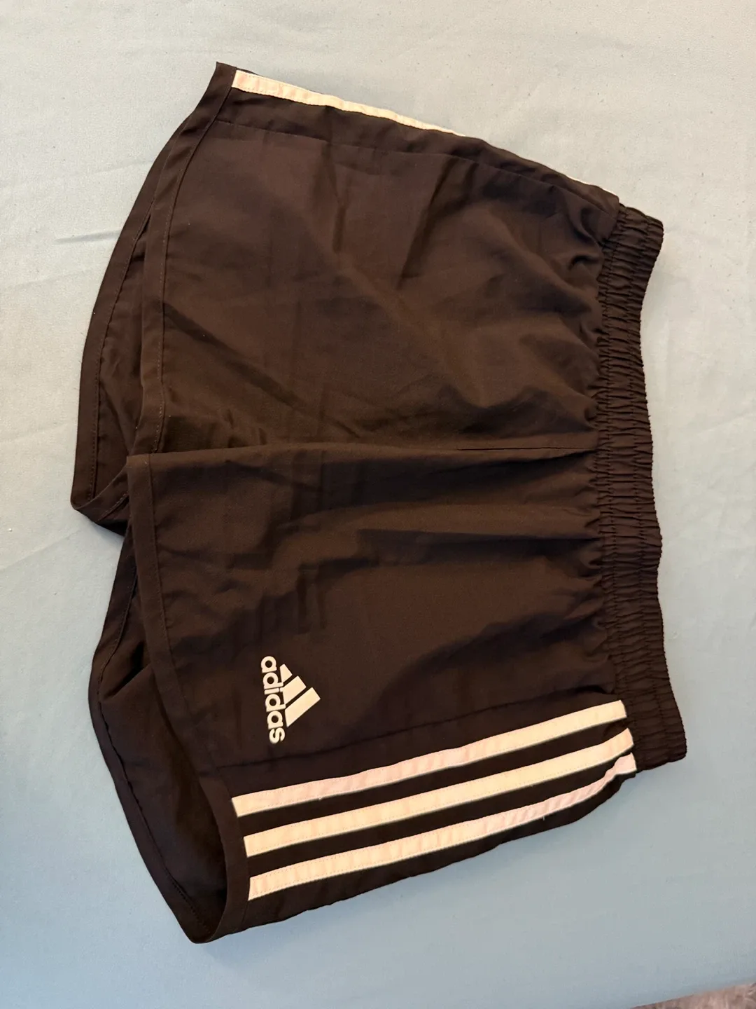 Adidas Black Running Shorts - Size M and XS (2 piece) thumbnail