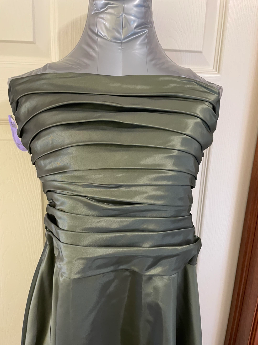 Scott McClintock Strapless Dress in Olive - photo 2