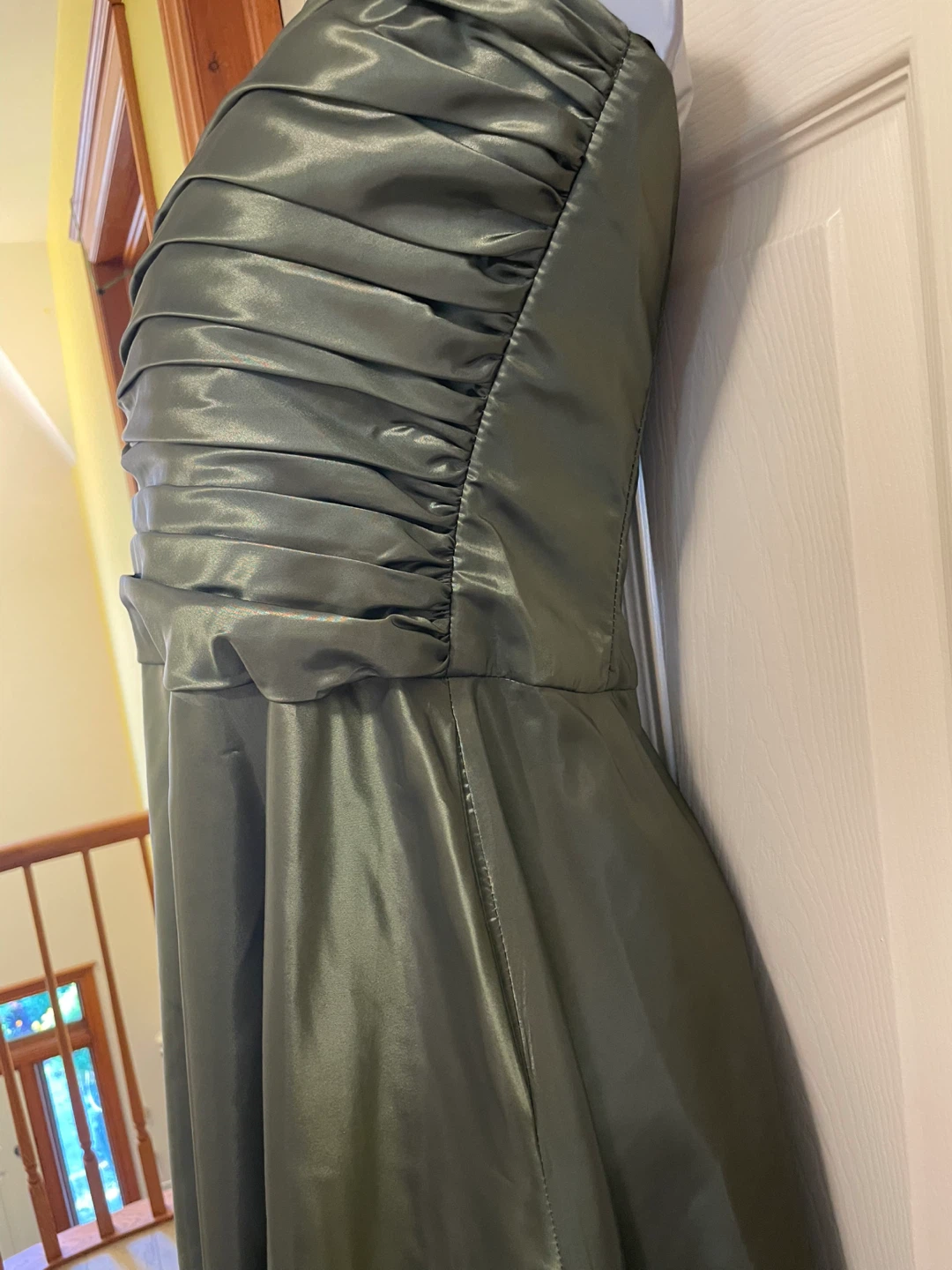 Scott McClintock Strapless Dress in Olive - photo 3