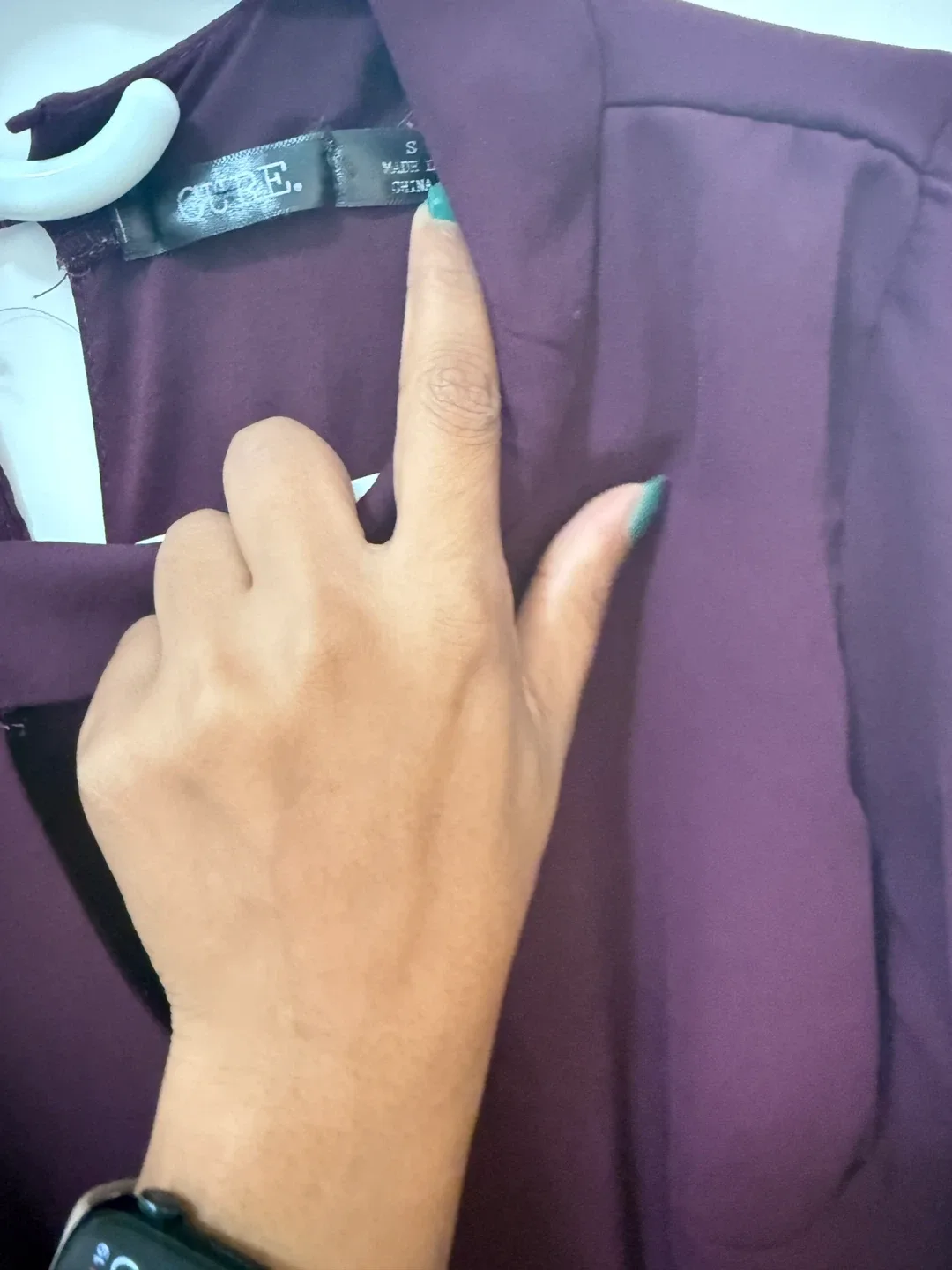 Core LifeStyle Burgundy Dress - Size S image indicator(2)