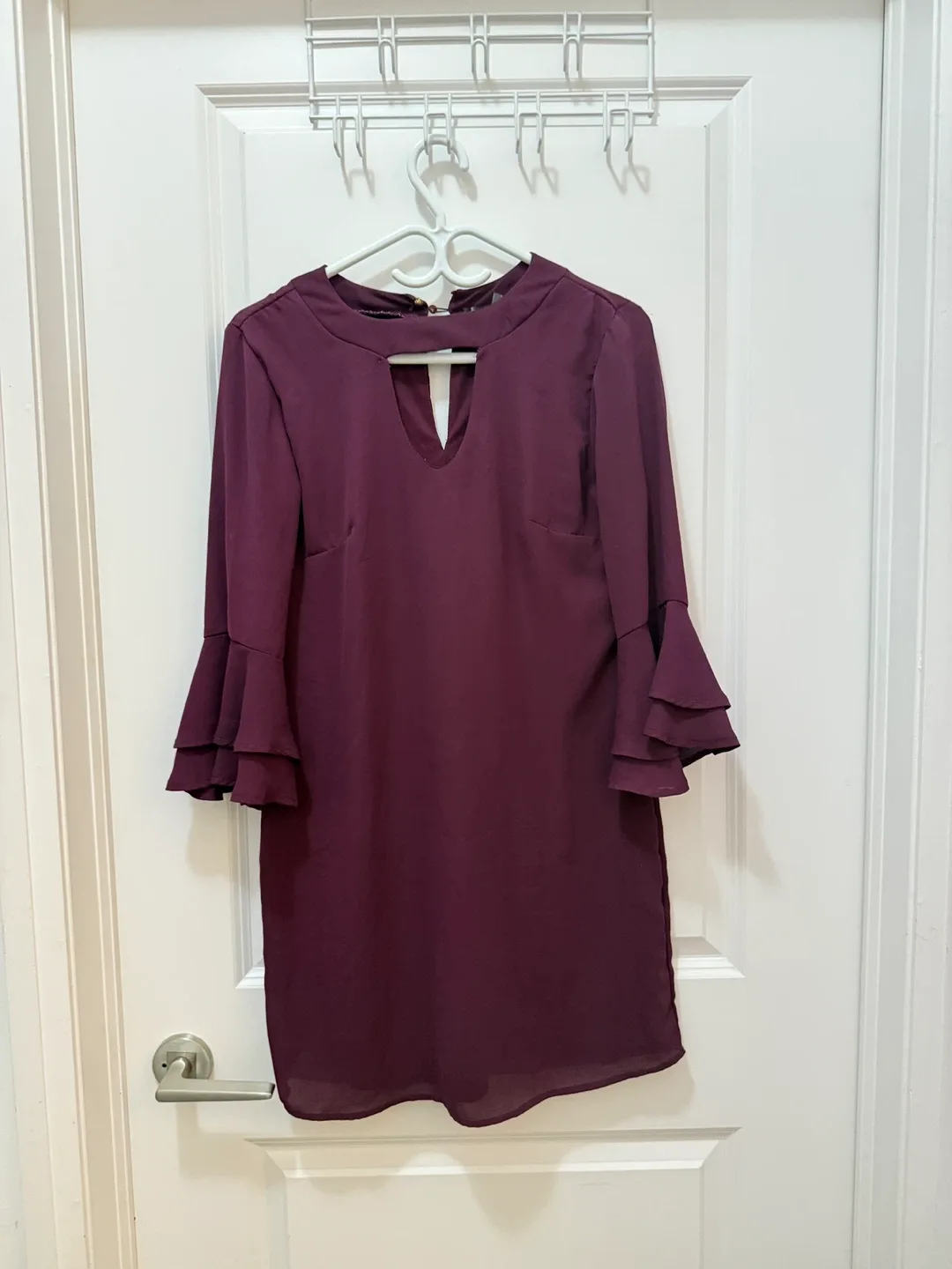 Core LifeStyle Burgundy Dress - Size S thumbnail