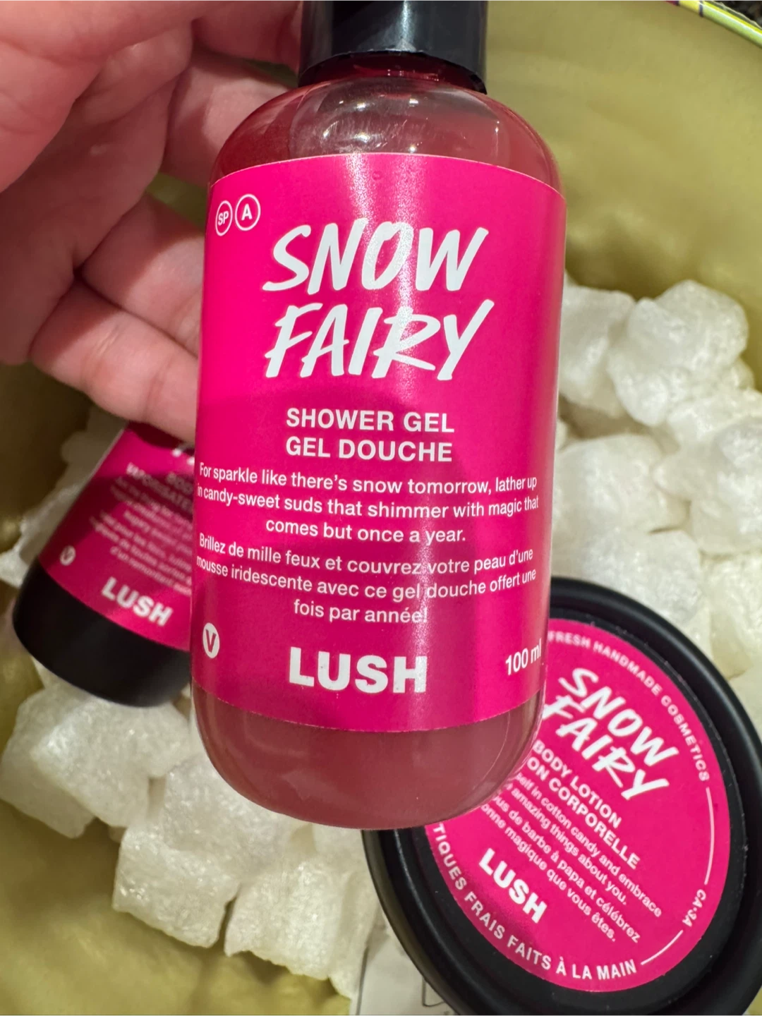 Lush Snow Fairy Set (Body Spray, Gel, Lotion) - photo 2