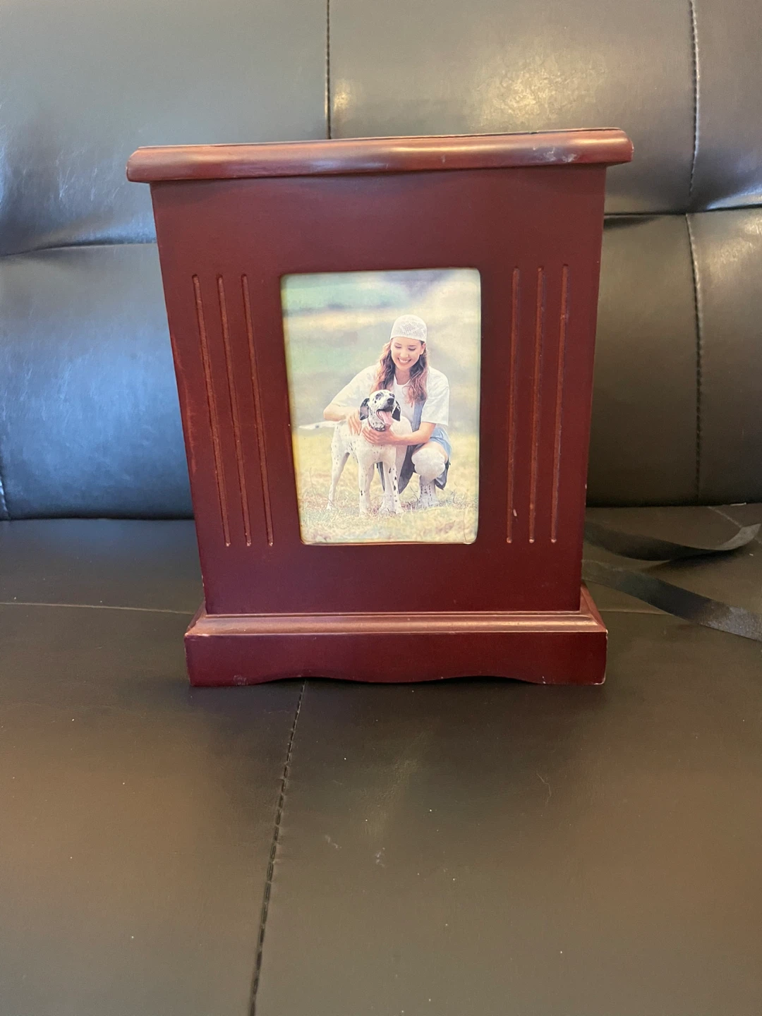 Photo Album Box with Picture Frame