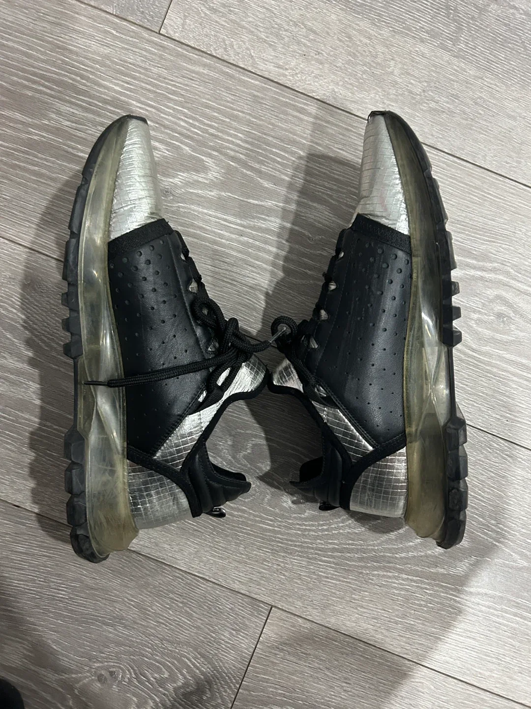 Givenchy Silver & Black Sneakers image indicator(4)