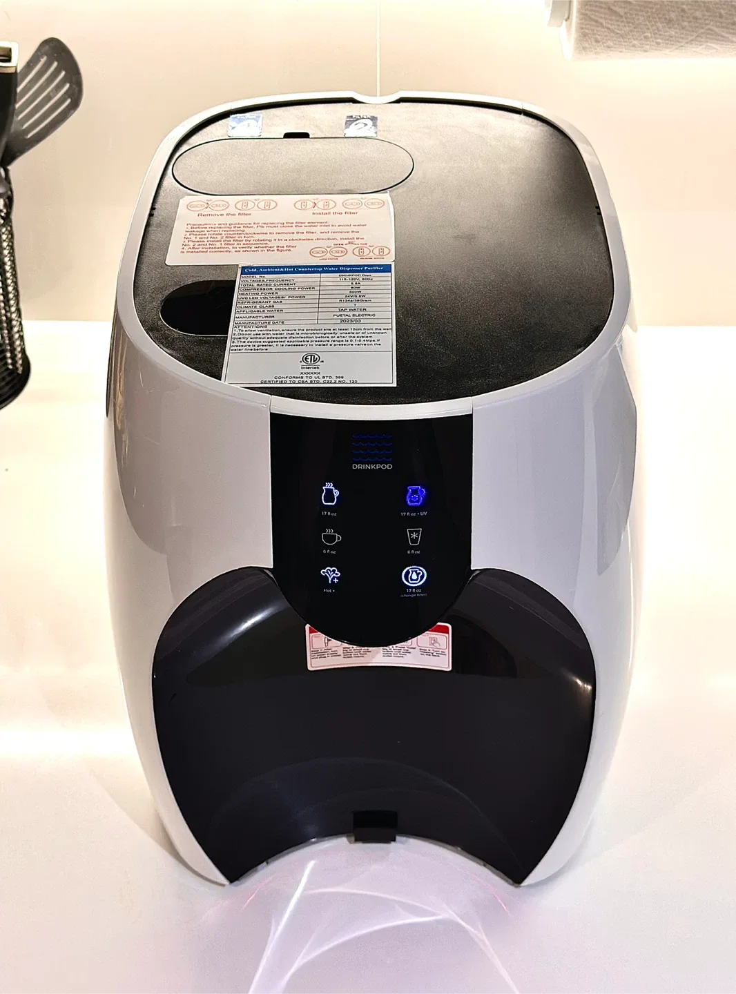 DRINKPOD Water Dispenser image indicator(6)