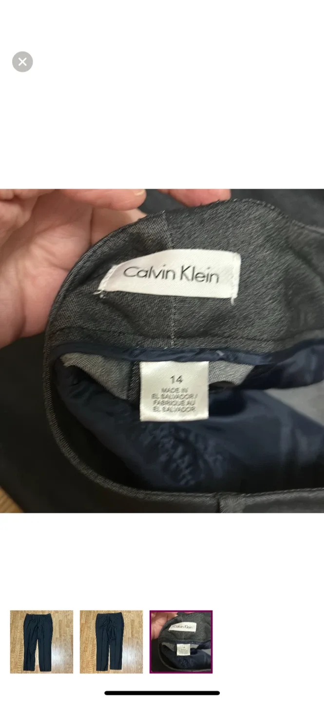 Calvin Klein Dress Pants - Size 14 image indicator(3)