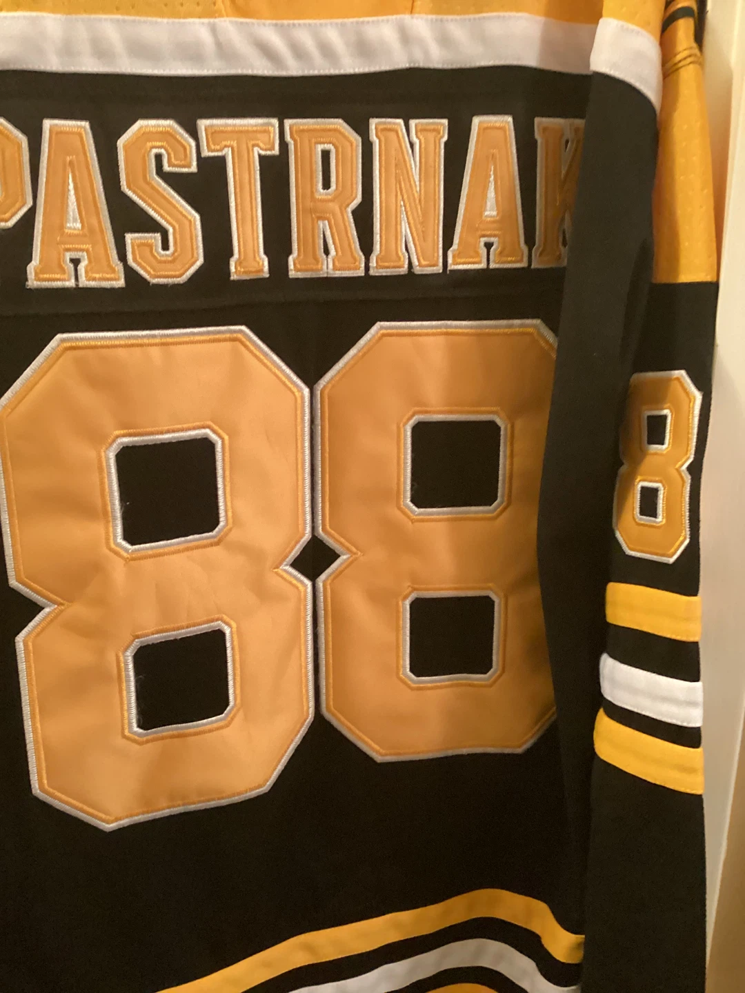 Boston Bruins Pastrnak #88 NHL Jersey
