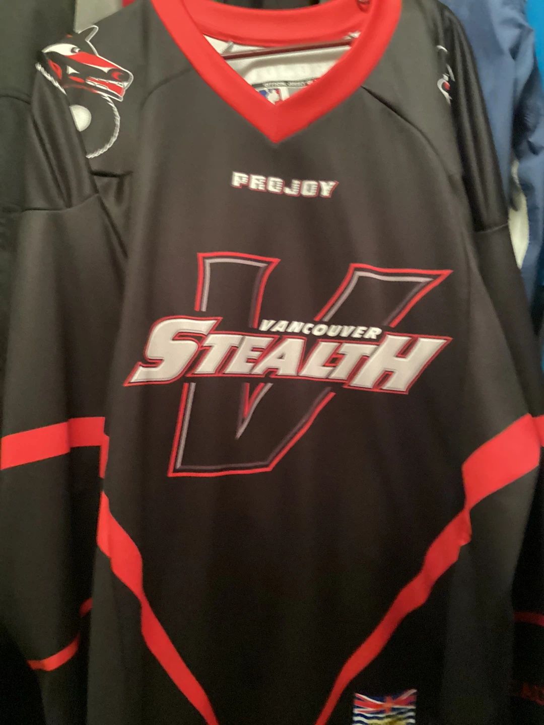 Vancouver Stealth Projoy Jersey - Adult Medium