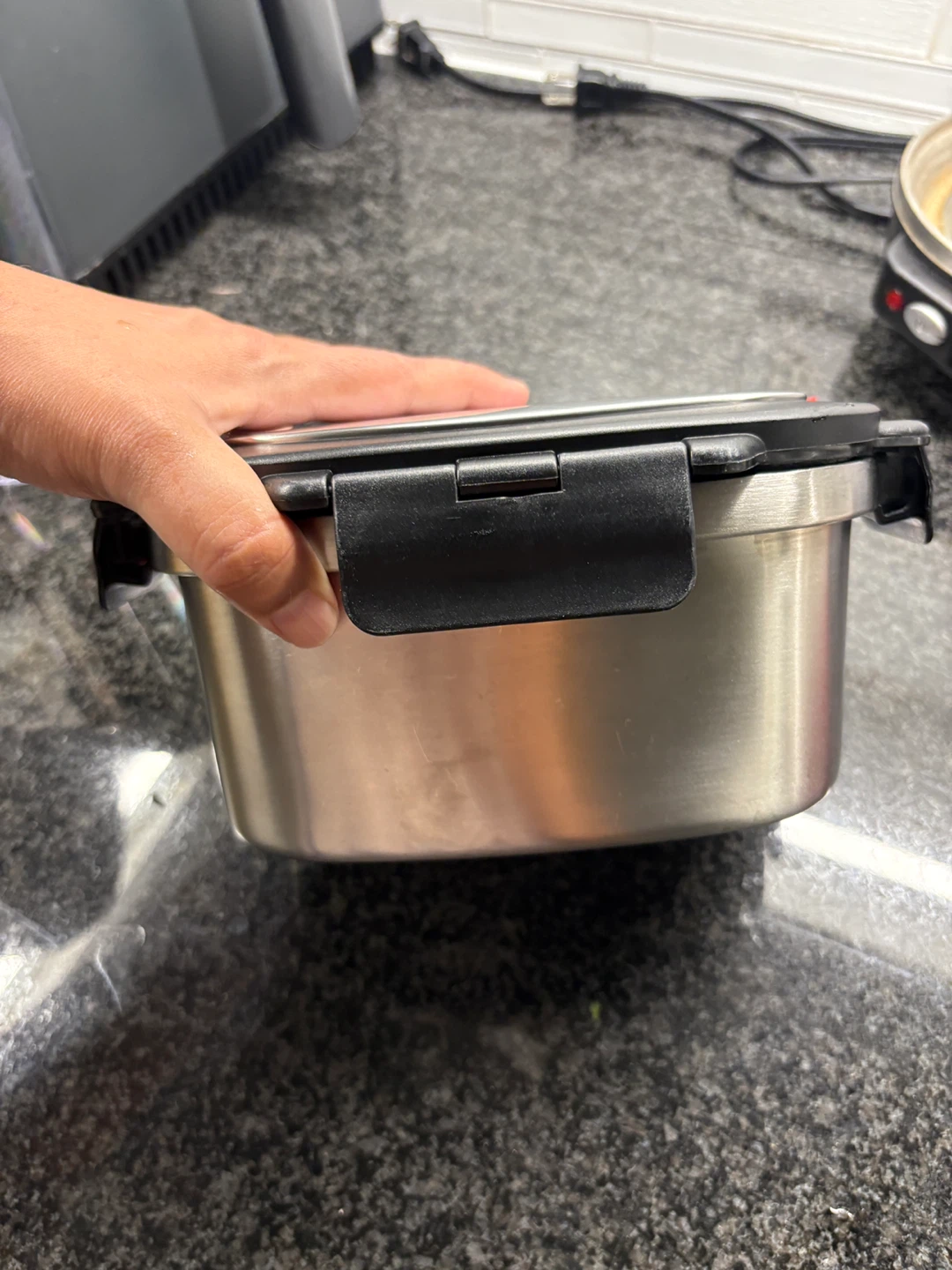 Insulated lunch box stainless steel