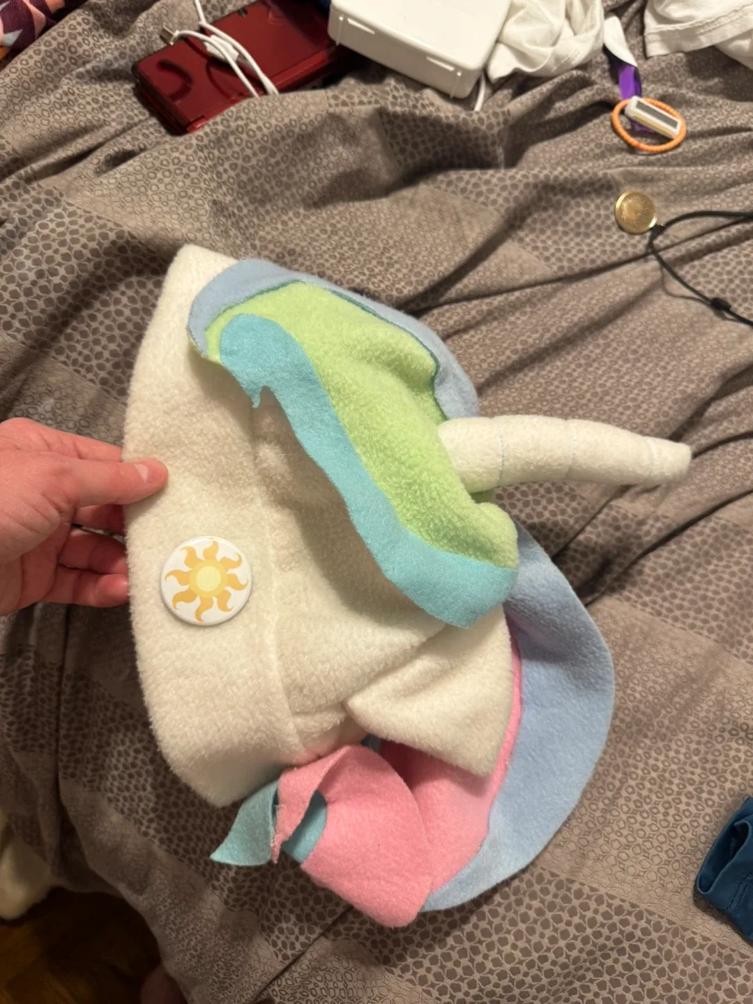 Rainbow Unicorn Plush Hat image indicator(4)