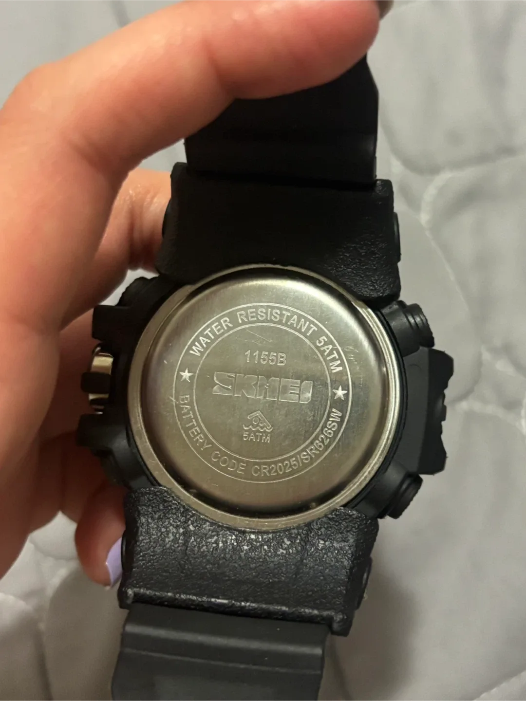SKMEI 1155B Black Digital Watch thumbnail