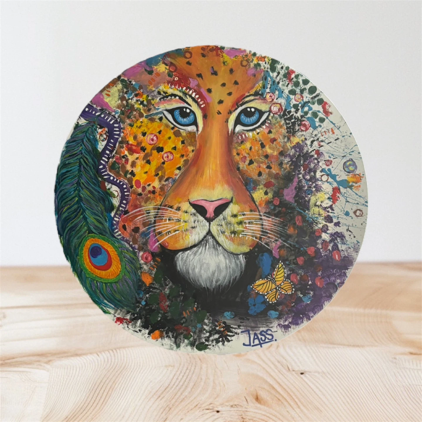 Original Abstract Tiger artwork - photo 2