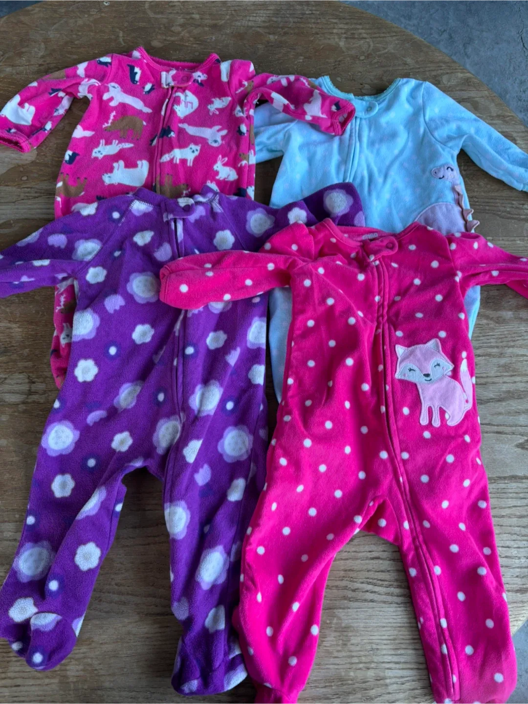 Baby Fleece Footed Pajamas -  bundle thumbnail