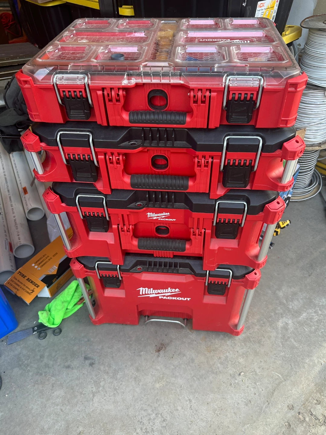 Milwaukee Packout Rolling Tool Box - photo 4