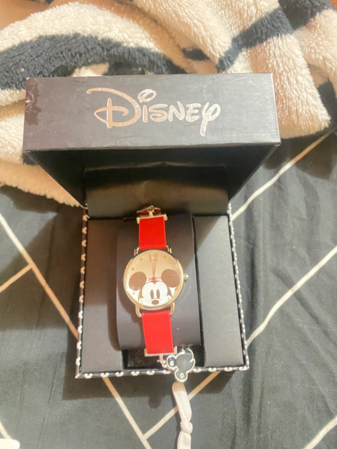 Disney Mickey Mouse Watch - Red Strap