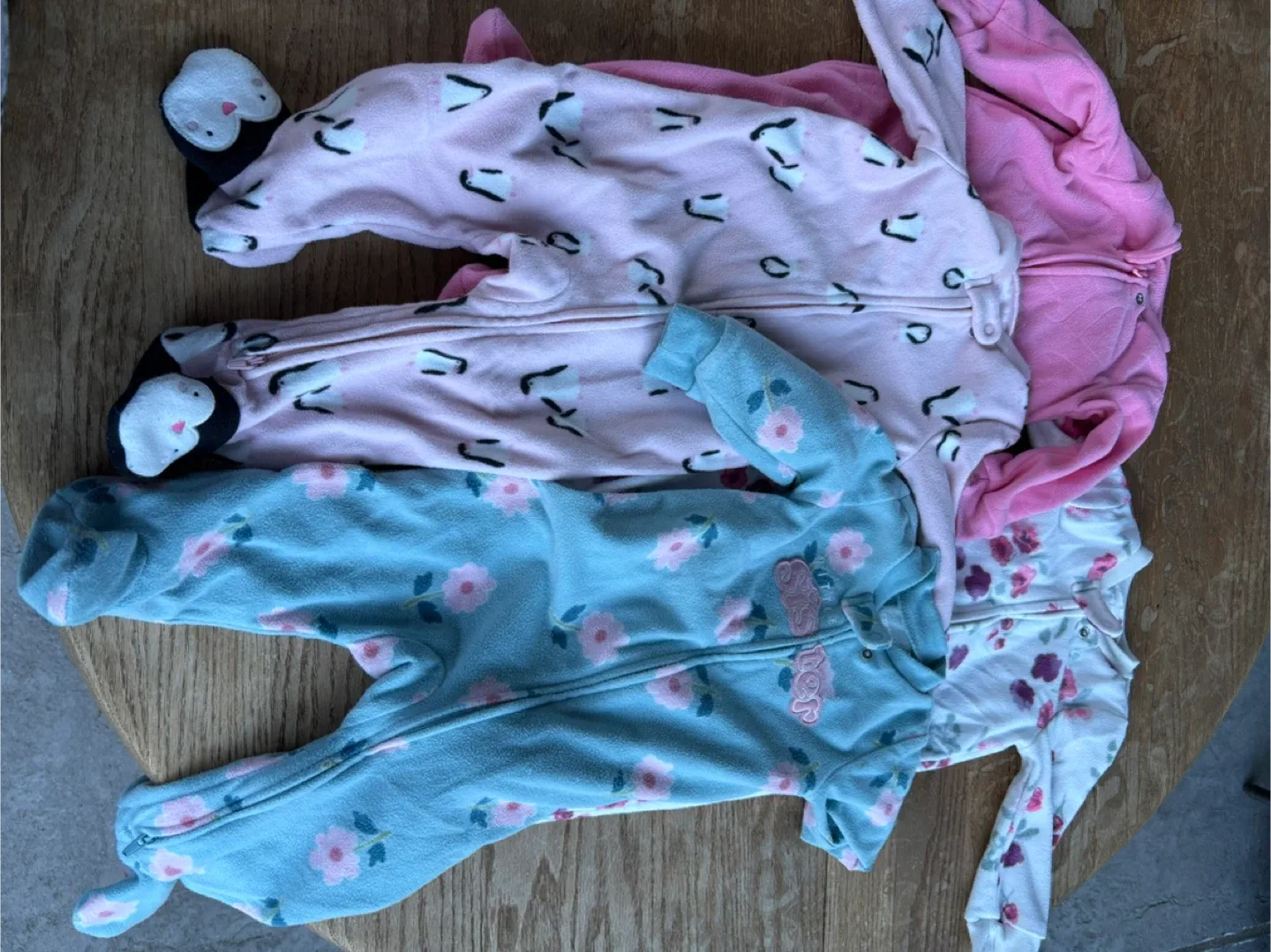Baby Footed Pajamas - Assorted colours thumbnail