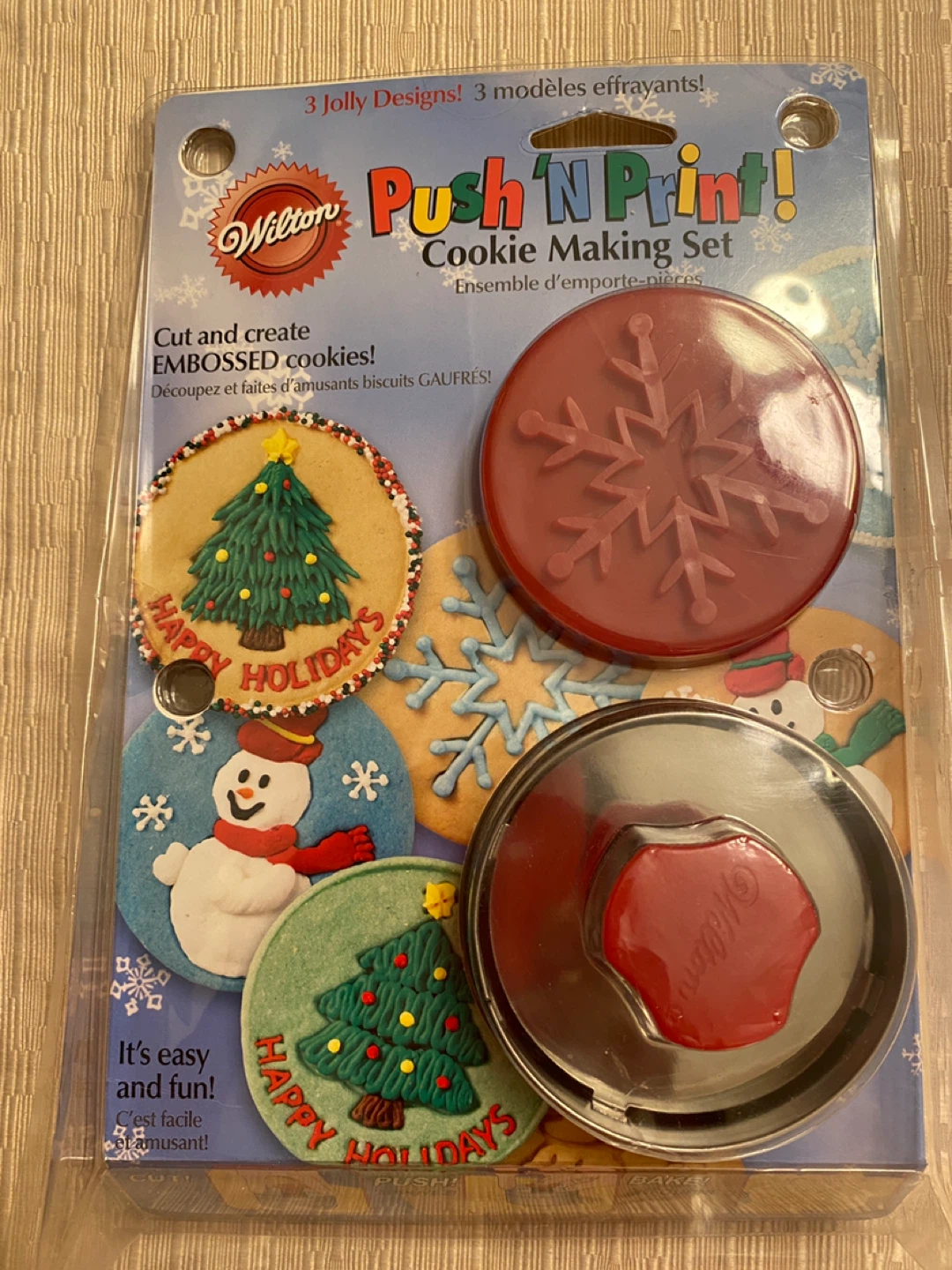 Wilton Push 'N' Print! Cookie Making Set