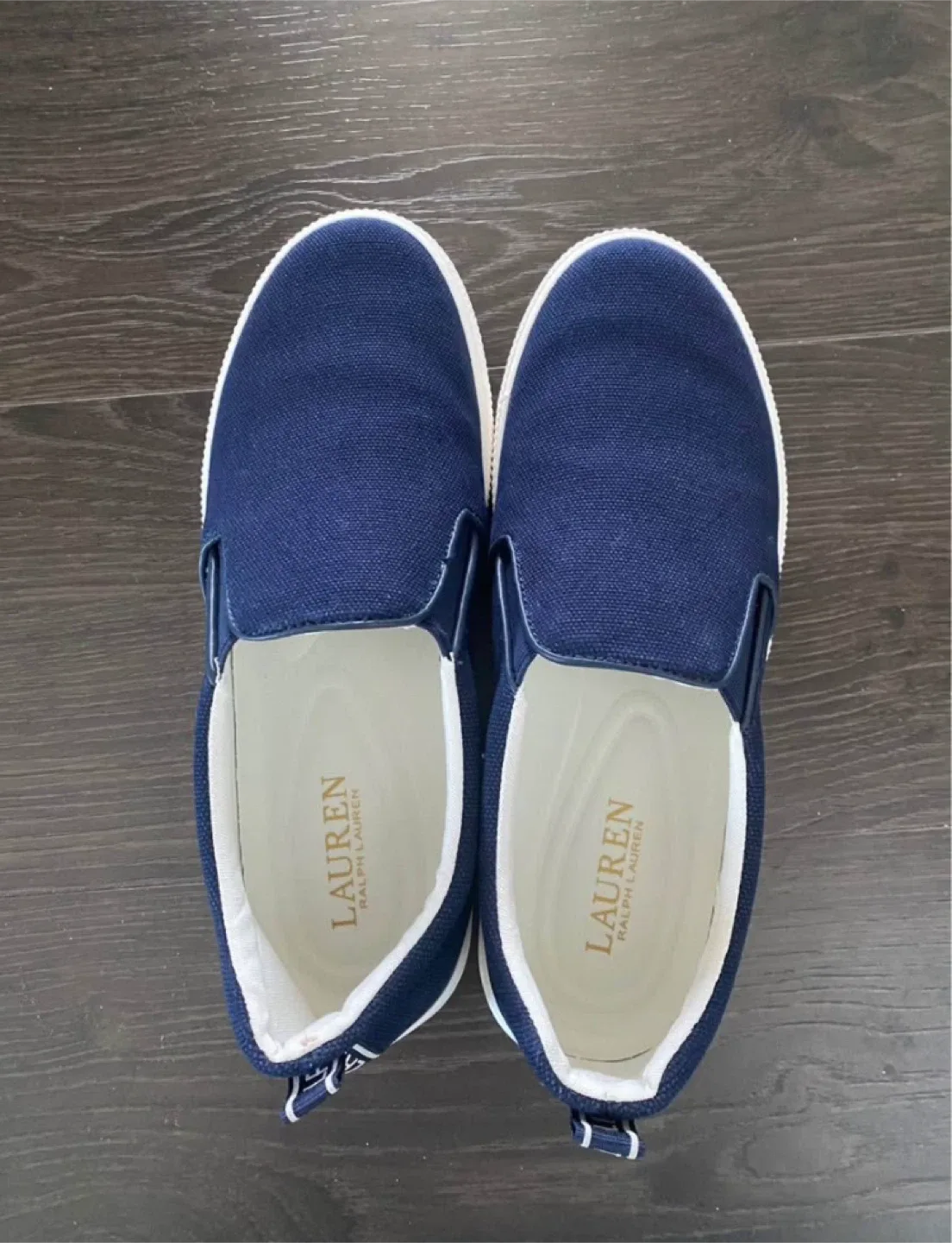 Ralph Lauren denim loafers 7 wide image indicator(3)