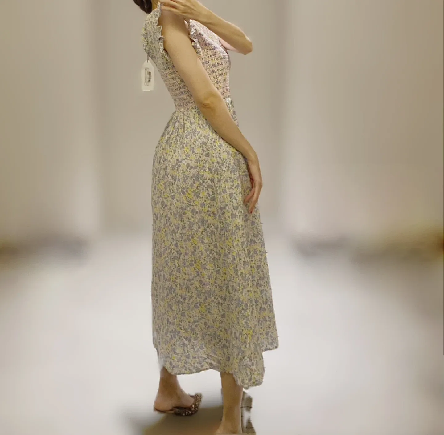 English Factory Floral Dress Size Small New image indicator(2)