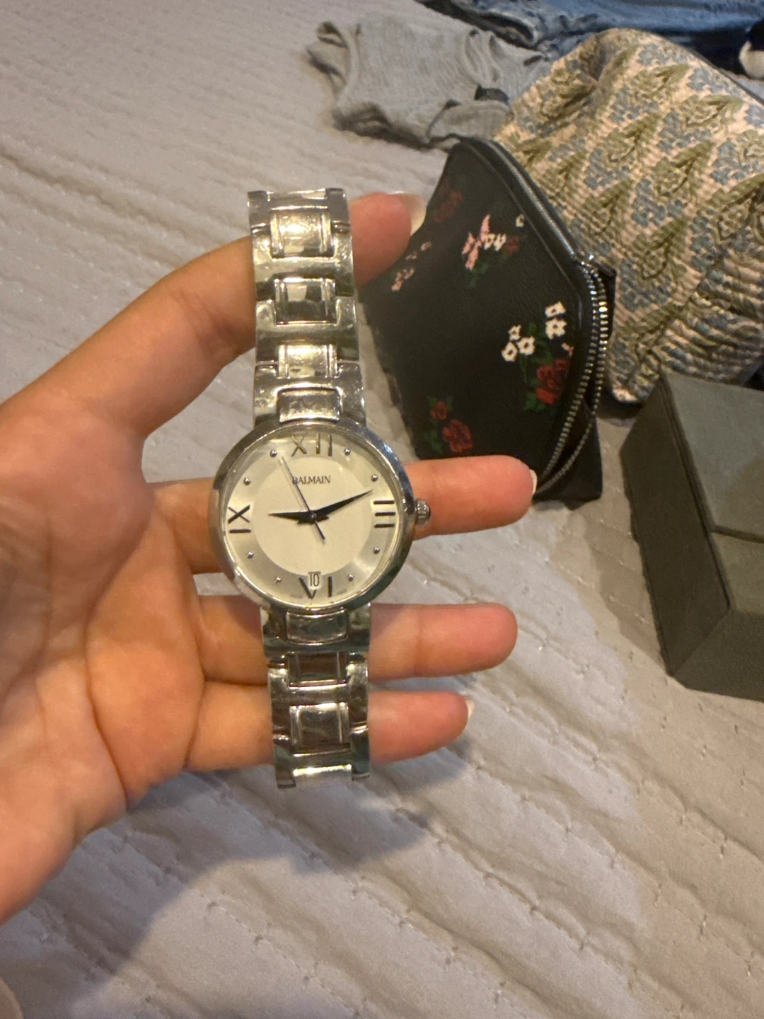 Pierre Balmain Silver Wristwatch