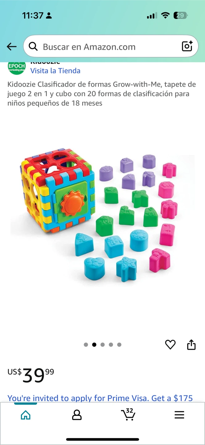 Kid Oozie Grow-with-Me Shape Sorter Cube - photo 2
