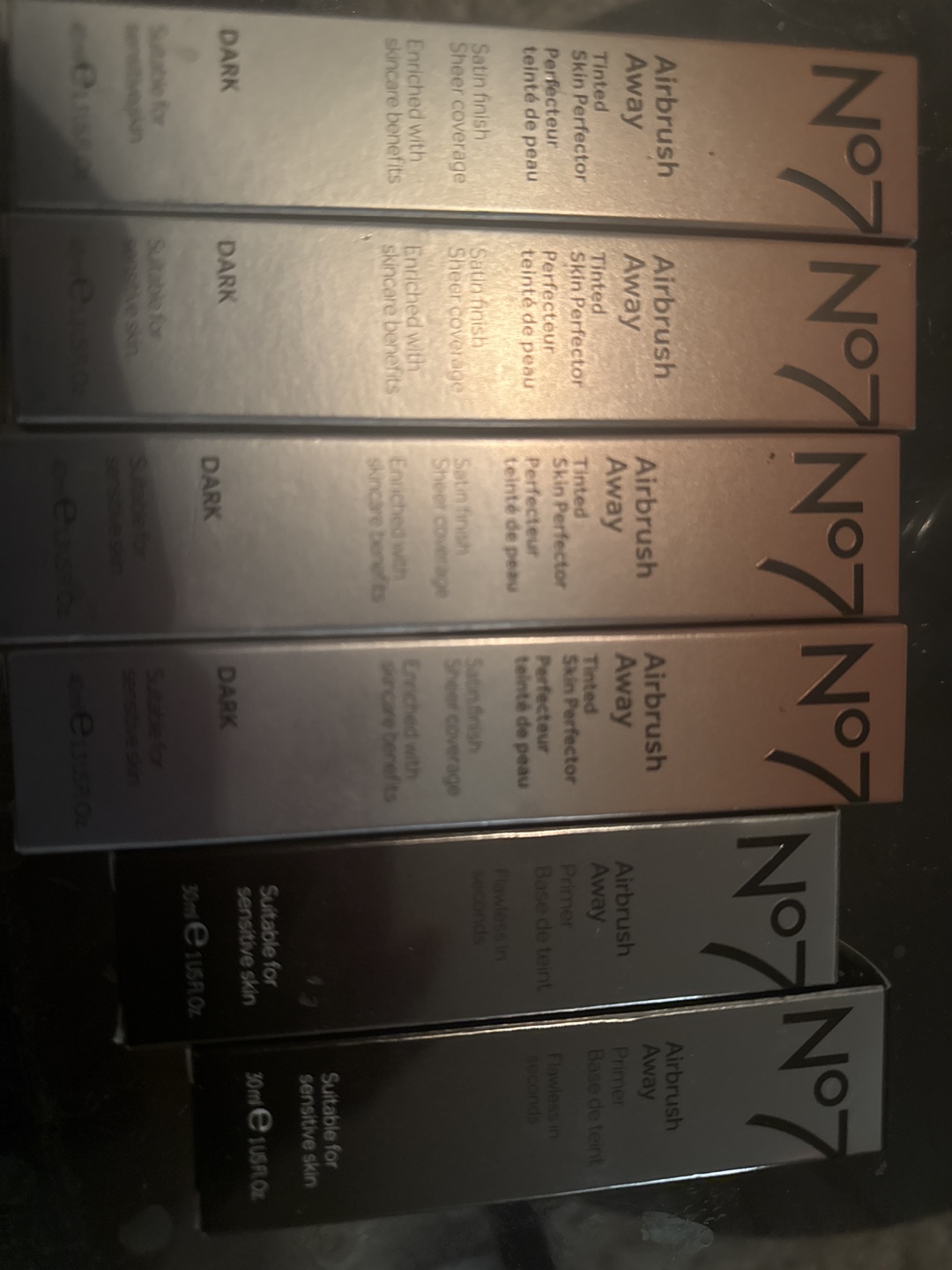 No7 Airbrush Away Tinted Skin Perfector - Dark